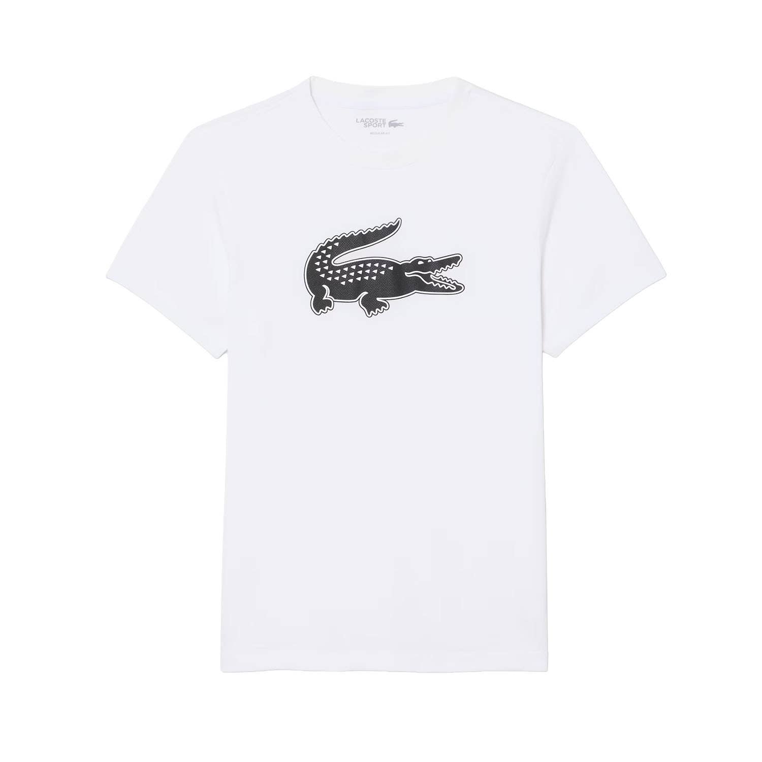CAMISETA LACOSTE CORE PERFORMANCE BLANCO/NEGRO