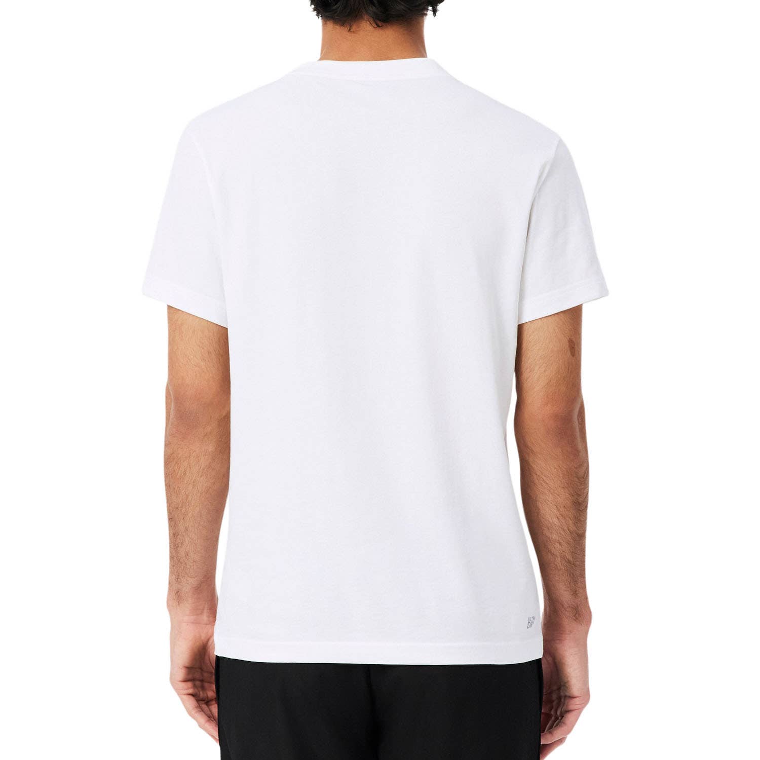 CAMISETA LACOSTE CORE PERFORMANCE BLANCO/NEGRO