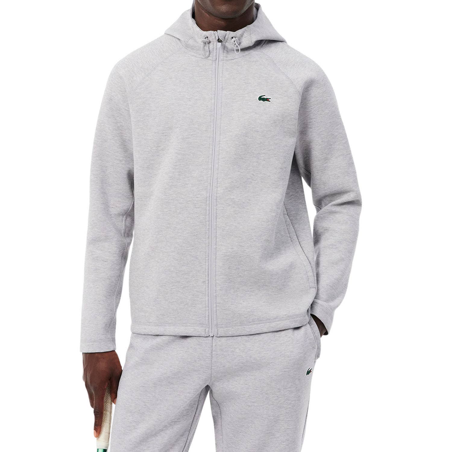 CHAQUETA LACOSTE CORE PERFORMANCE GRIS