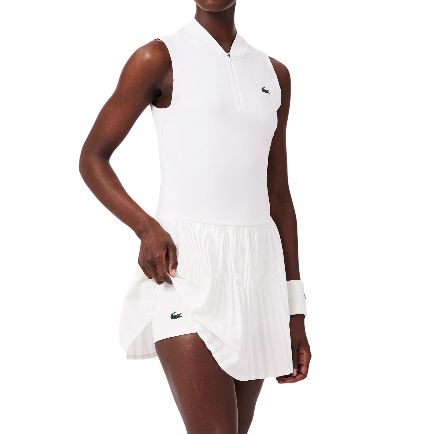 VESTIDO LACOSTE PLAYERS COLLECTION EF0151 BLANCO