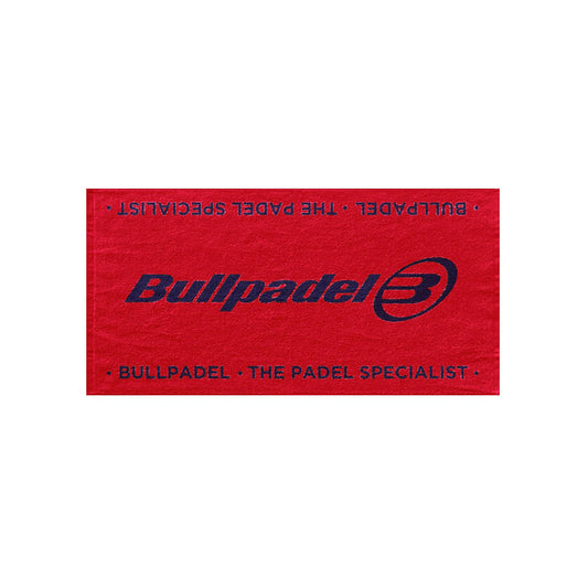 TOALLA BULLPADEL100X50 ROJO BPTOWEL26