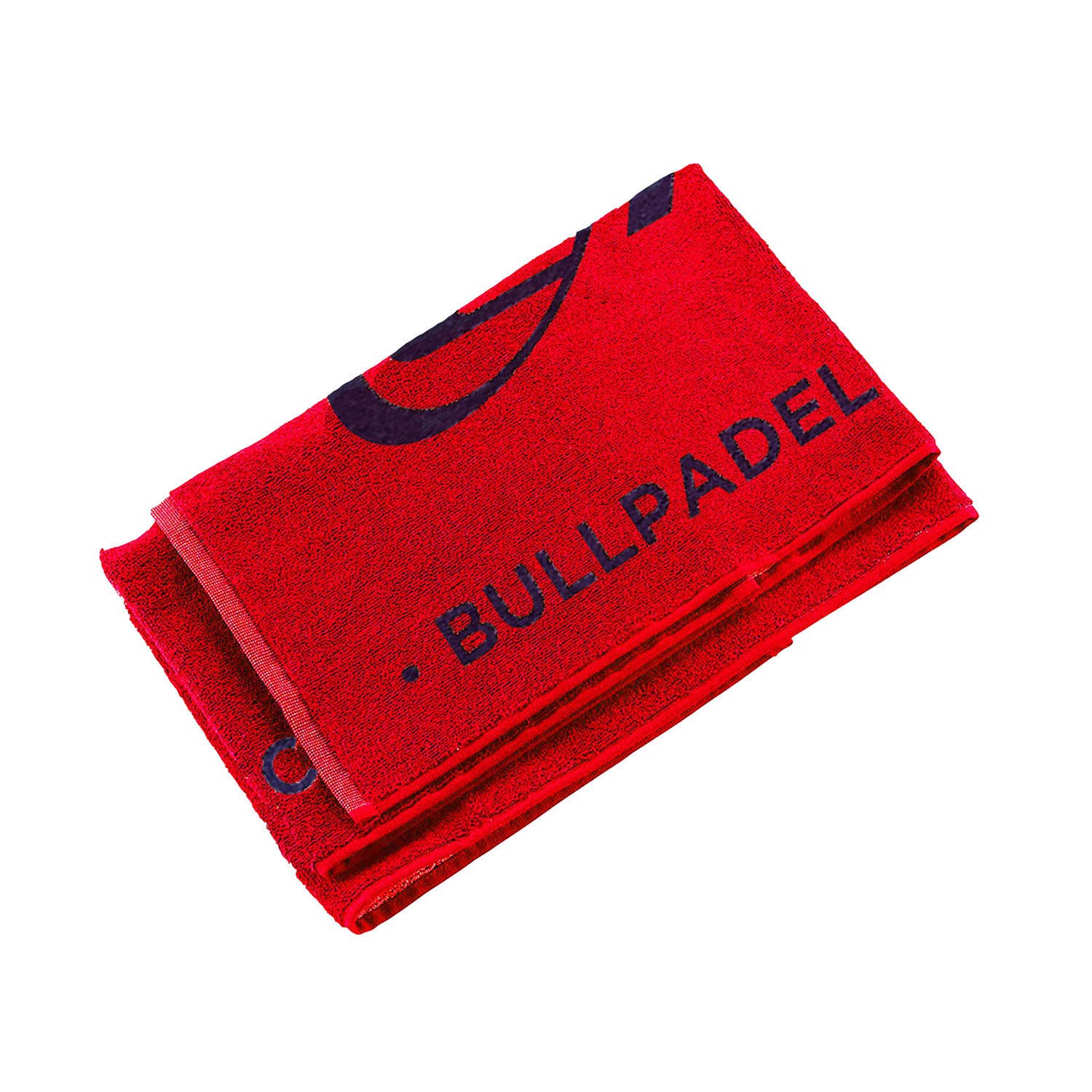 TOALLA BULLPADEL100X50 ROJO BPTOWEL26