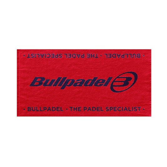 TOALLA BULLPADEL BPTOWEL 26I 150X90 ROJO