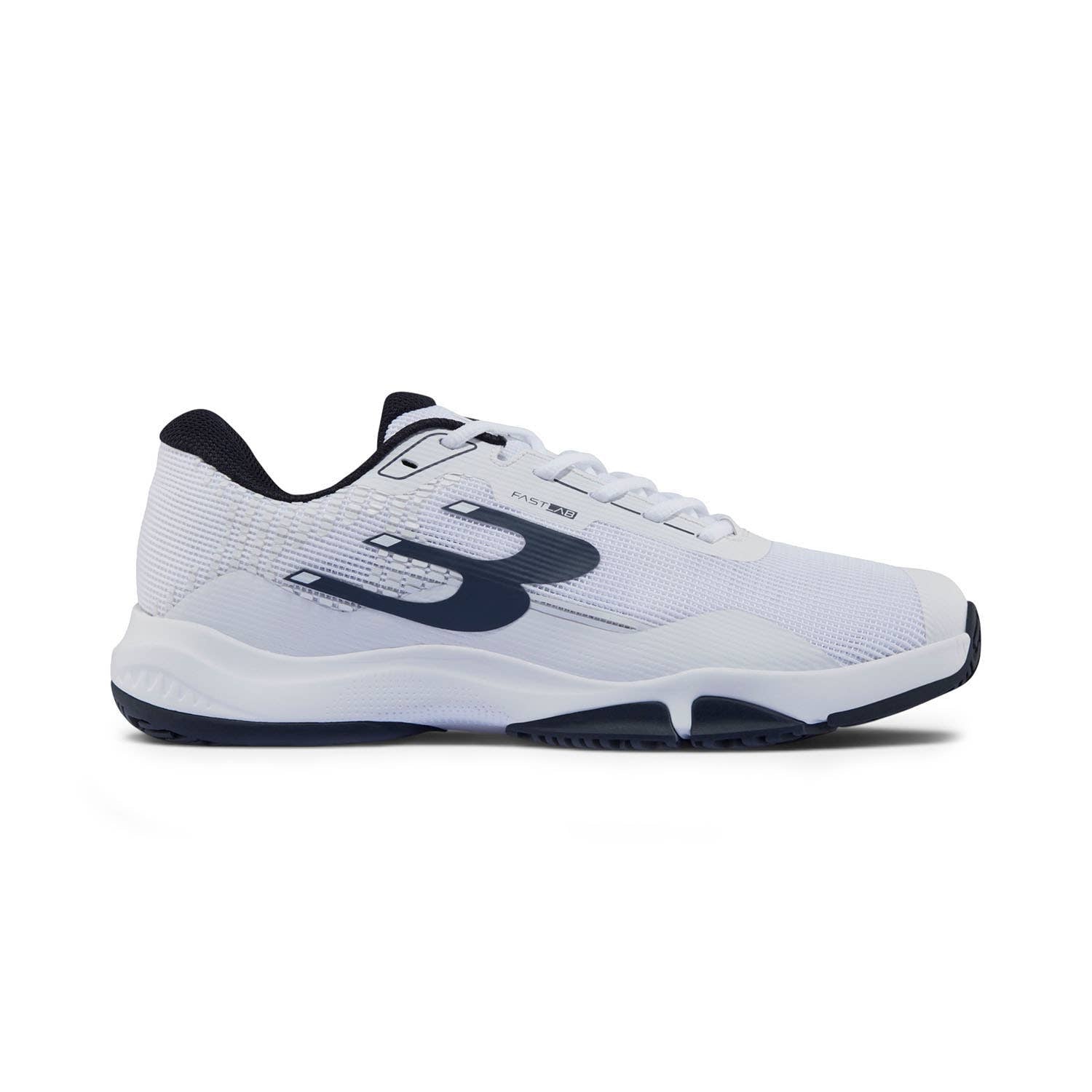 BULLPADEL HYBRID FLY 26I BLANCO/AZUL MARINO
