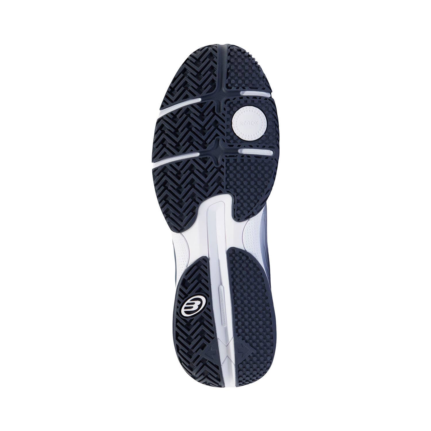 BULLPADEL HYBRID FLY 26I BLANCO/AZUL MARINO