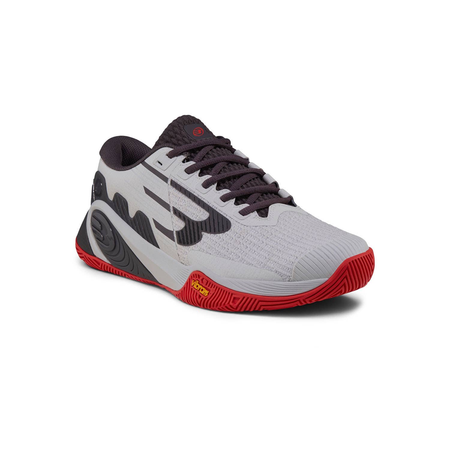BULLPADEL VERTEX VIBRAM 26I GRIS CLARO/ROJO