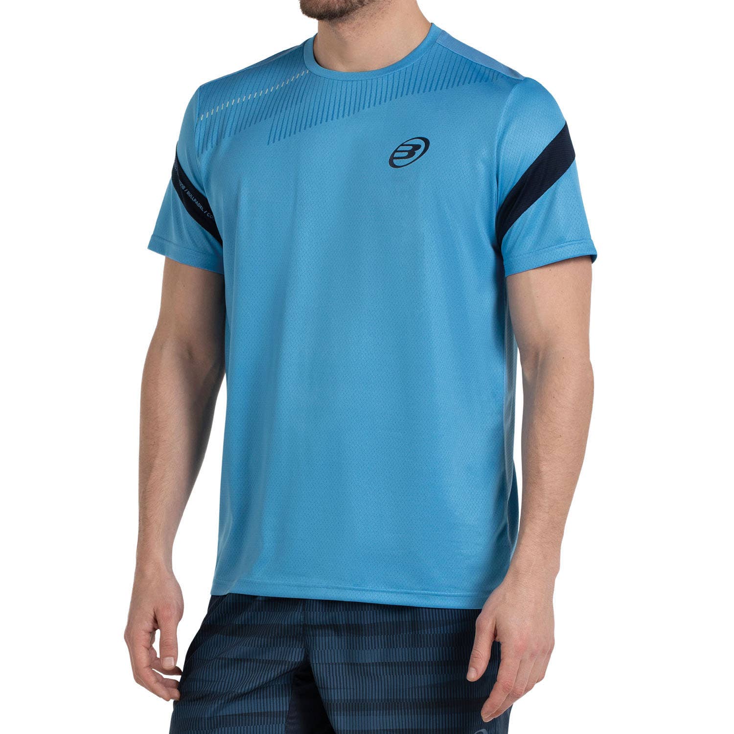 CAMISETA BULLPADEL CASUAL AZUL