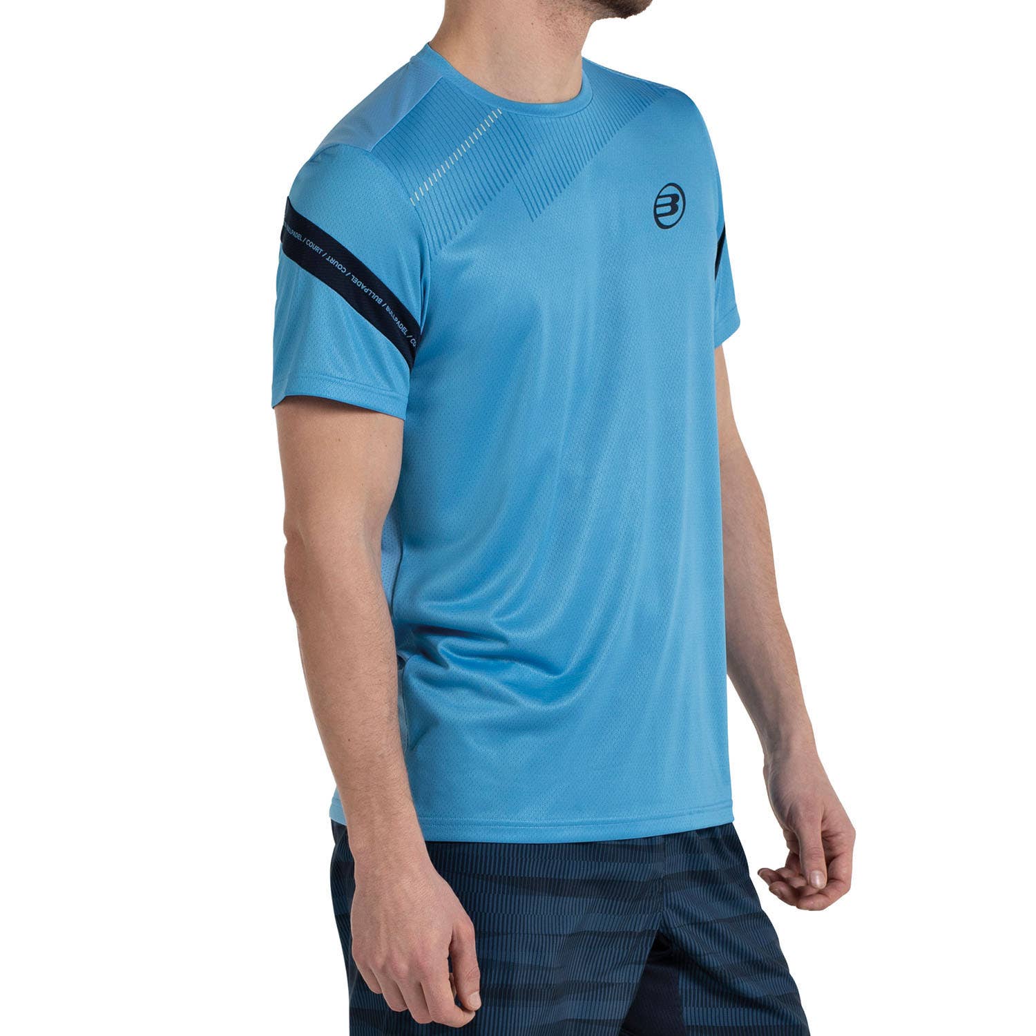CAMISETA BULLPADEL CASUAL AZUL