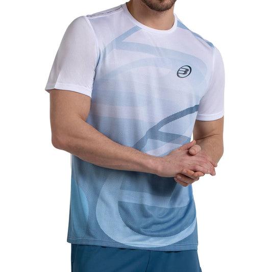 CAMISETA BULLPADEL CAYON WHITE