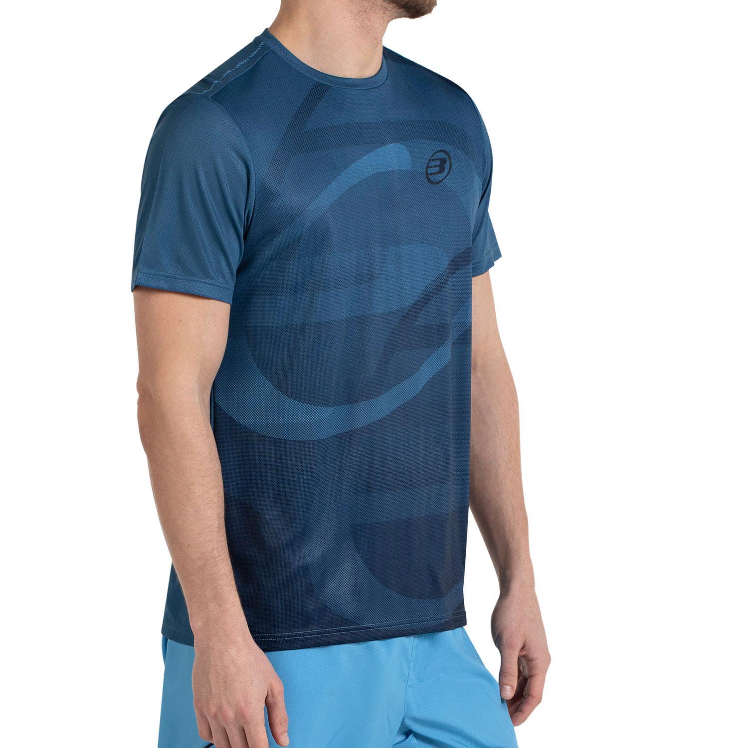 CAMISETA BULLPADEL CAYON AZUL