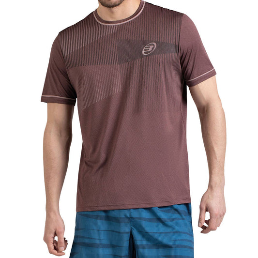 CAMISETA BULLPADEL CERIS MARRÓN
