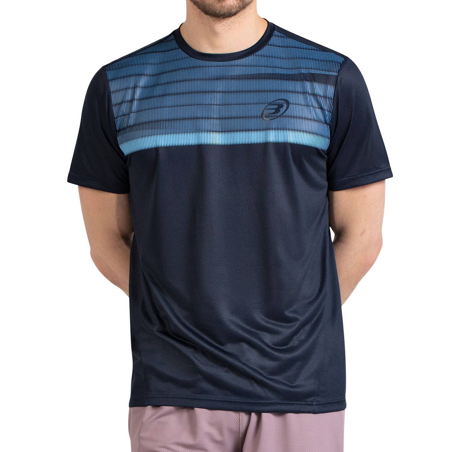 CAMISETA BULLPADEL CISUN AZUL MARINO