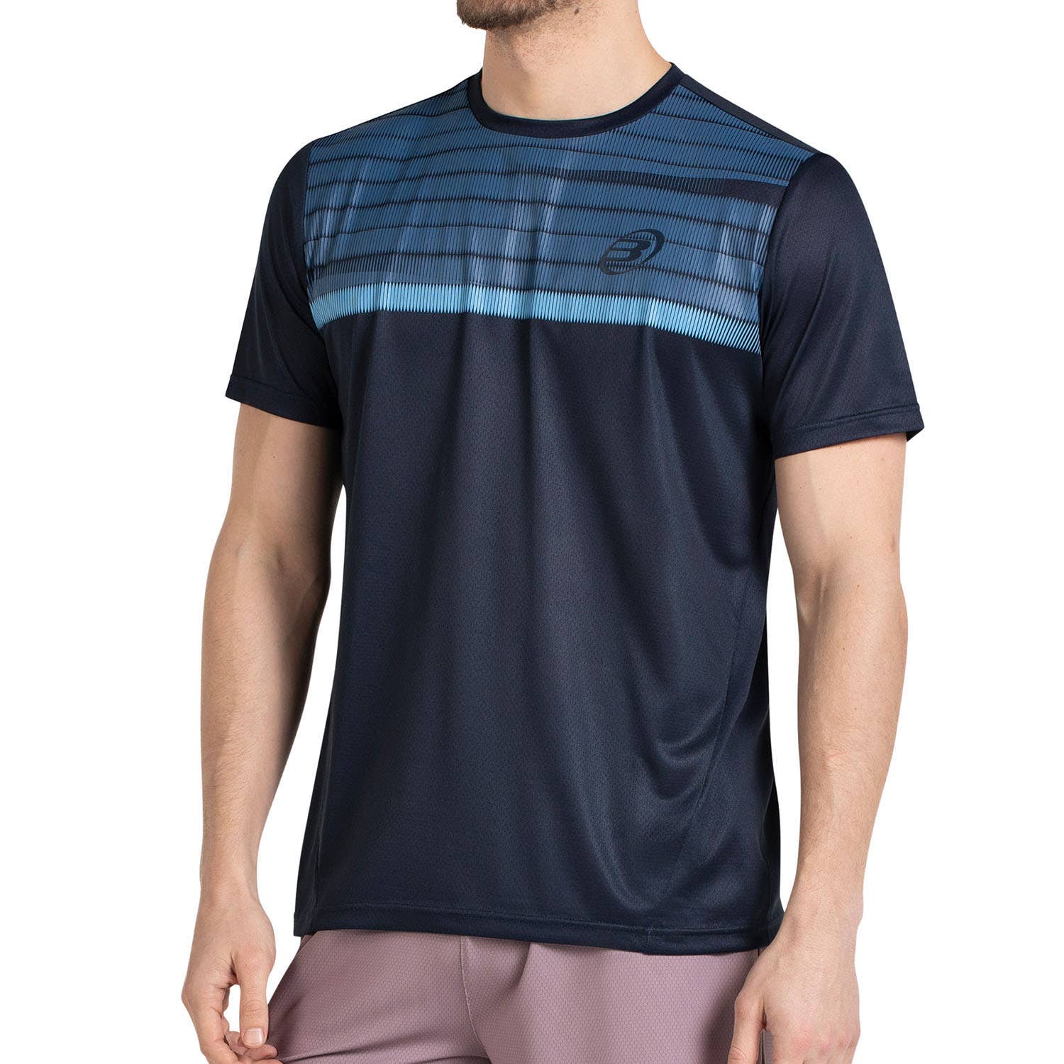CAMISETA BULLPADEL CISUN AZUL MARINO
