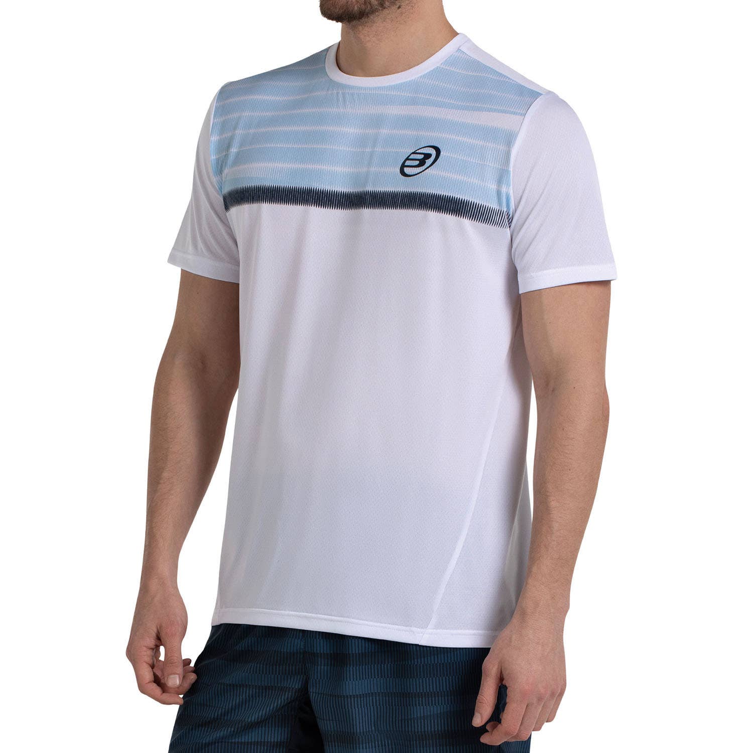 CAMISETA BULLPADEL CISUN BLANCO