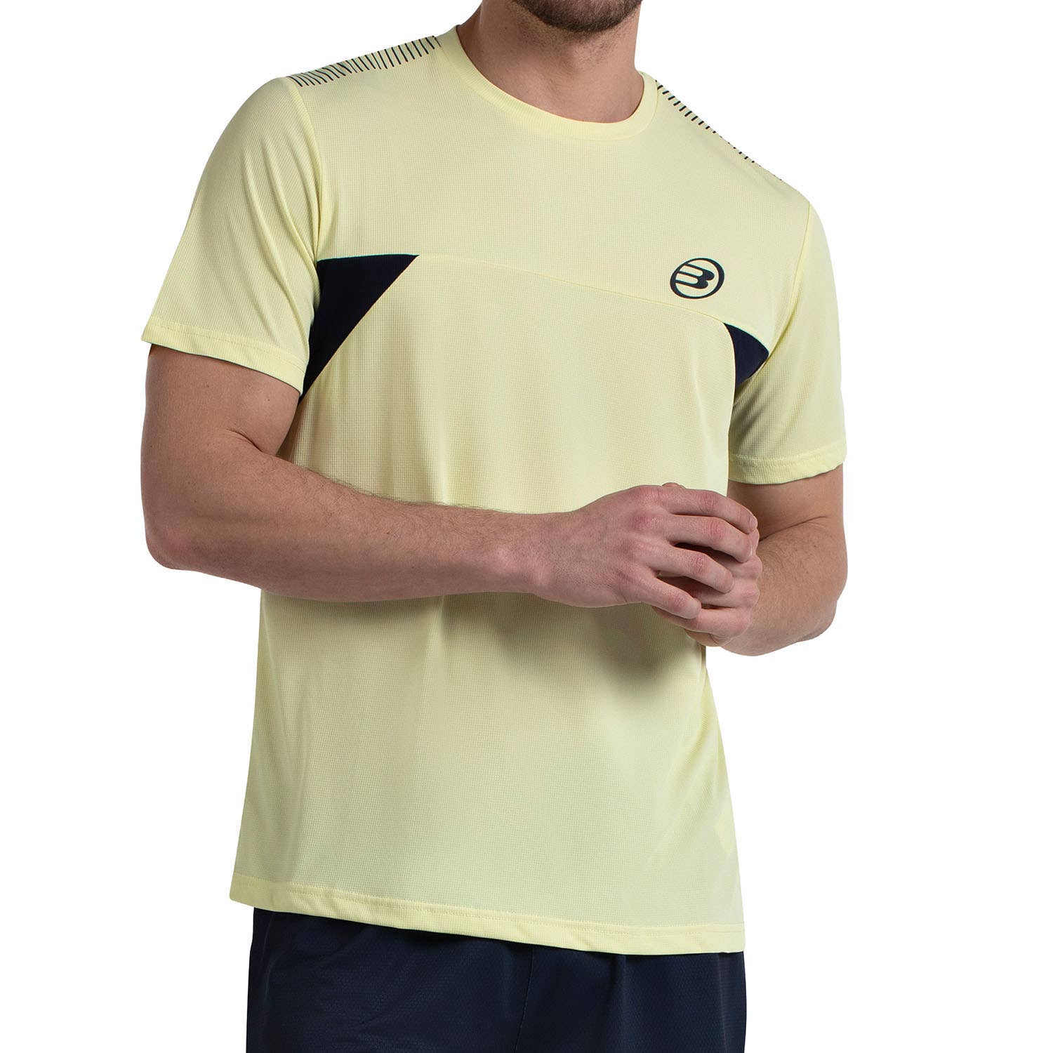 CAMISETA BULLPADEL CRASE AMARILLO