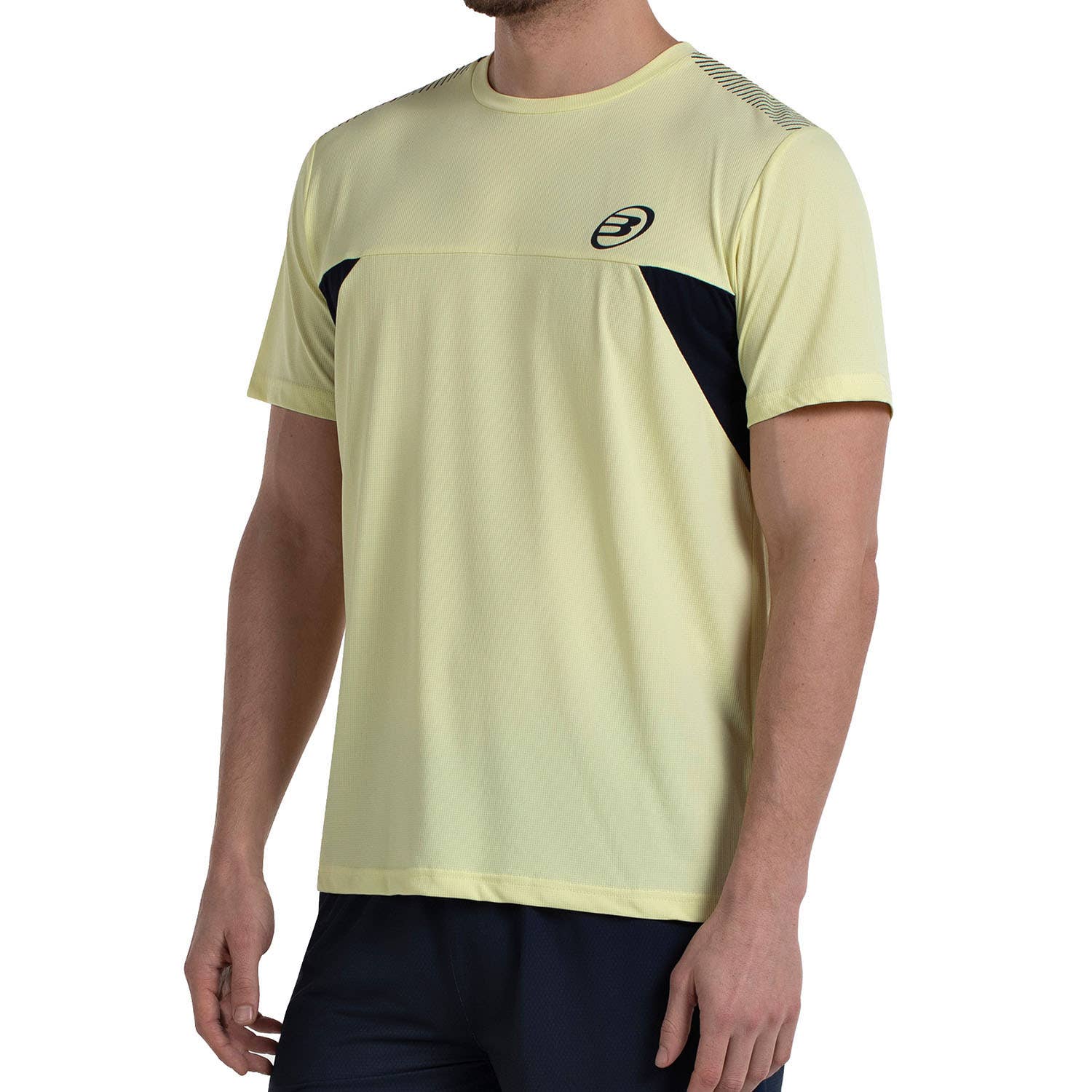 CAMISETA BULLPADEL CRASE AMARILLO
