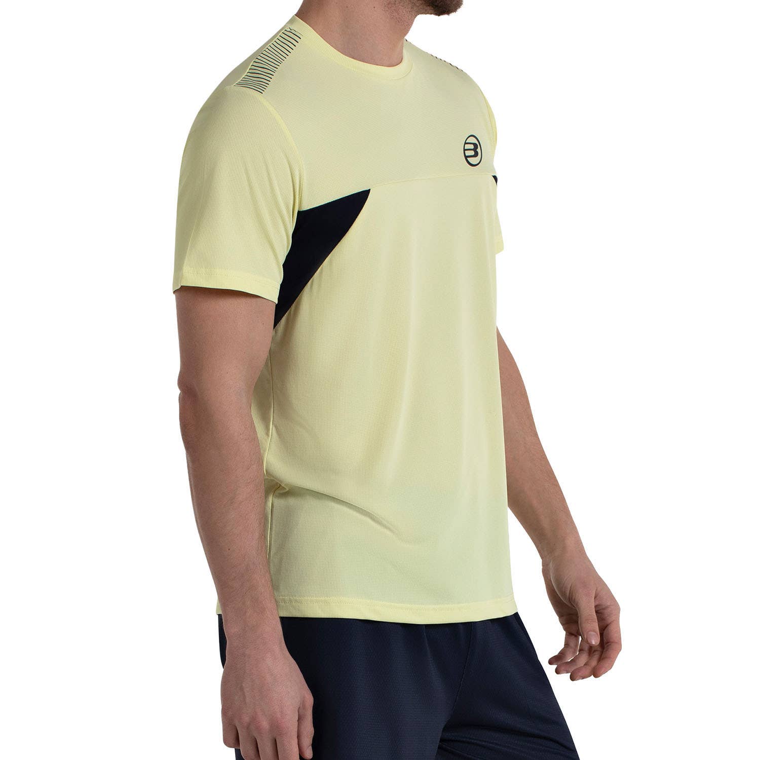 CAMISETA BULLPADEL CRASE AMARILLO