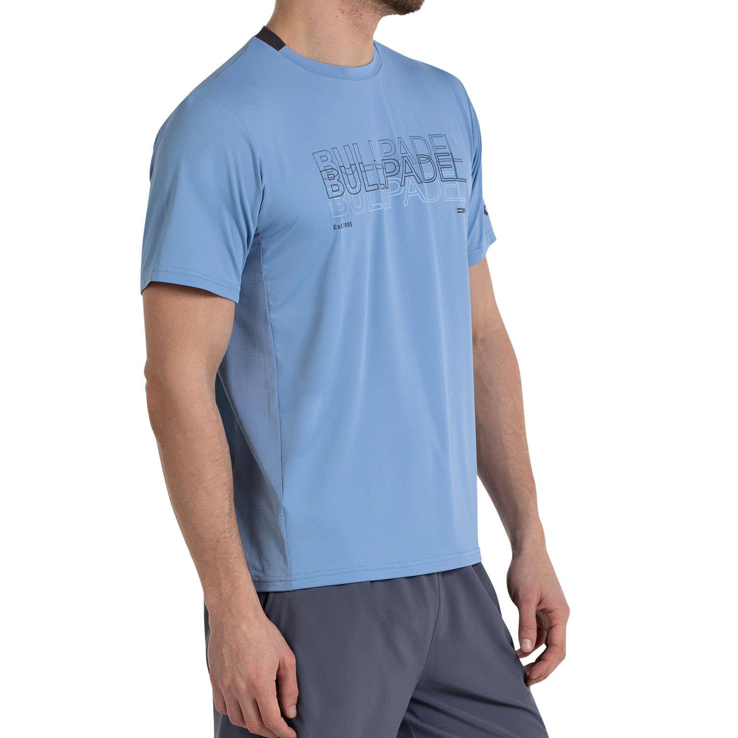 CAMISETA BULLPADEL MARILA AZUL