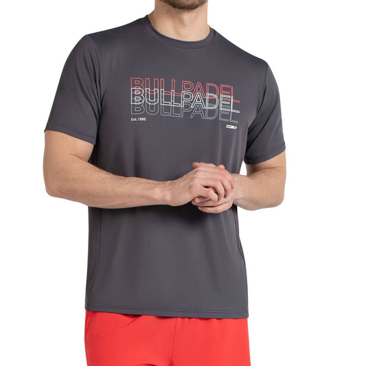 CAMISETA BULLPADEL MARILA NEGRO