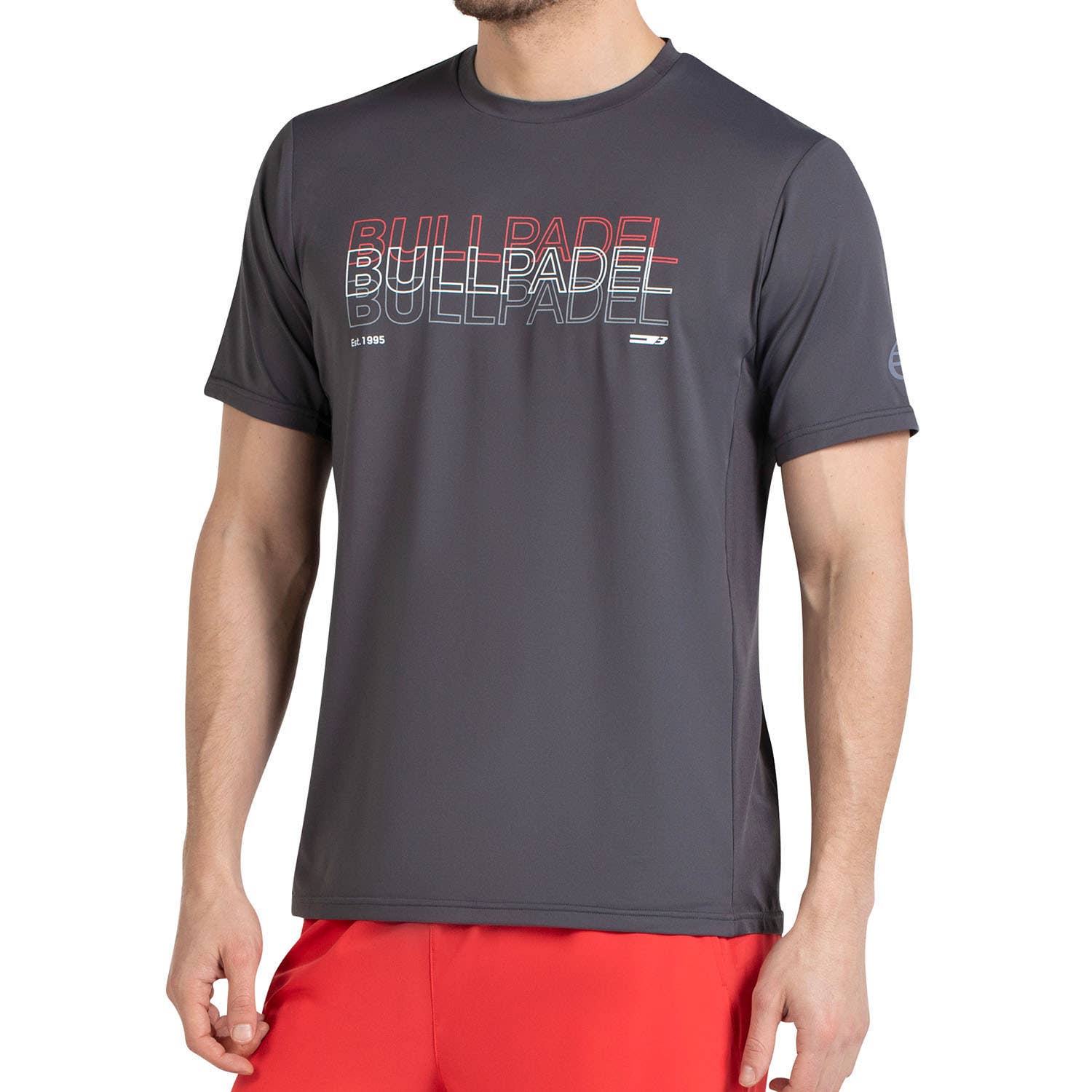 CAMISETA BULLPADEL MARILA NEGRO