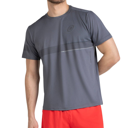 CAMISETA BULLPADEL MILON GRIS