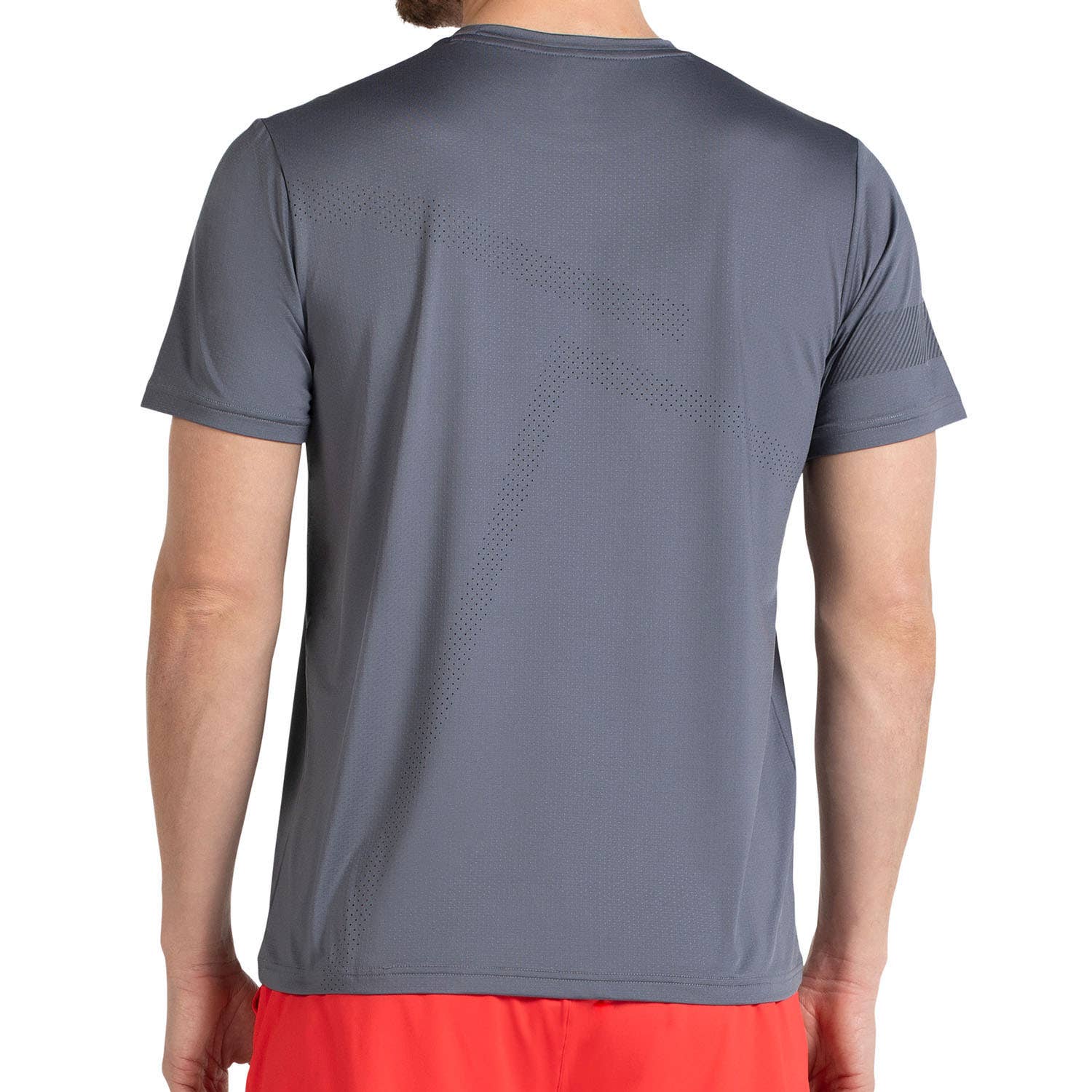CAMISETA BULLPADEL MILON GRIS