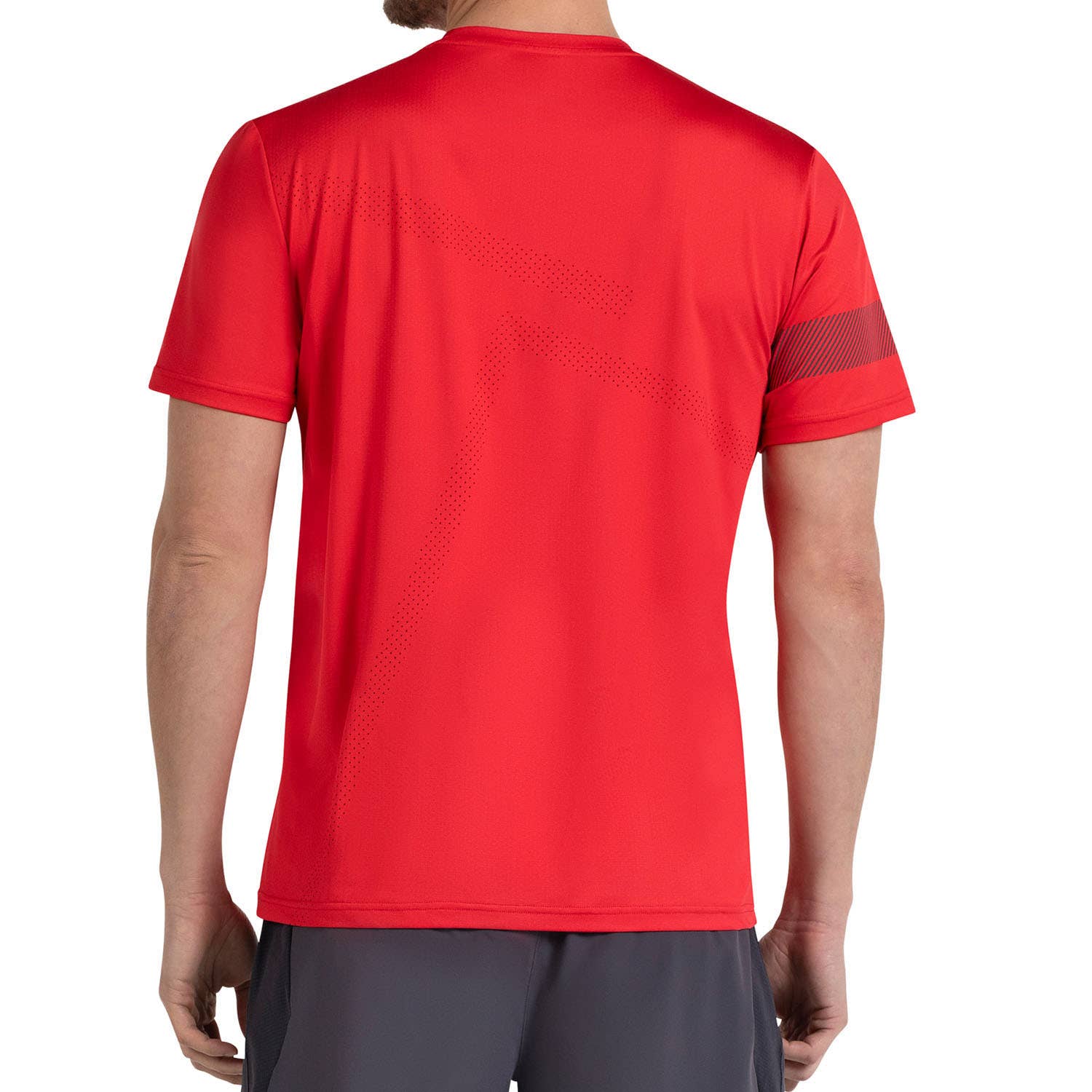 CAMISETA BULLPADEL MILON ROJO