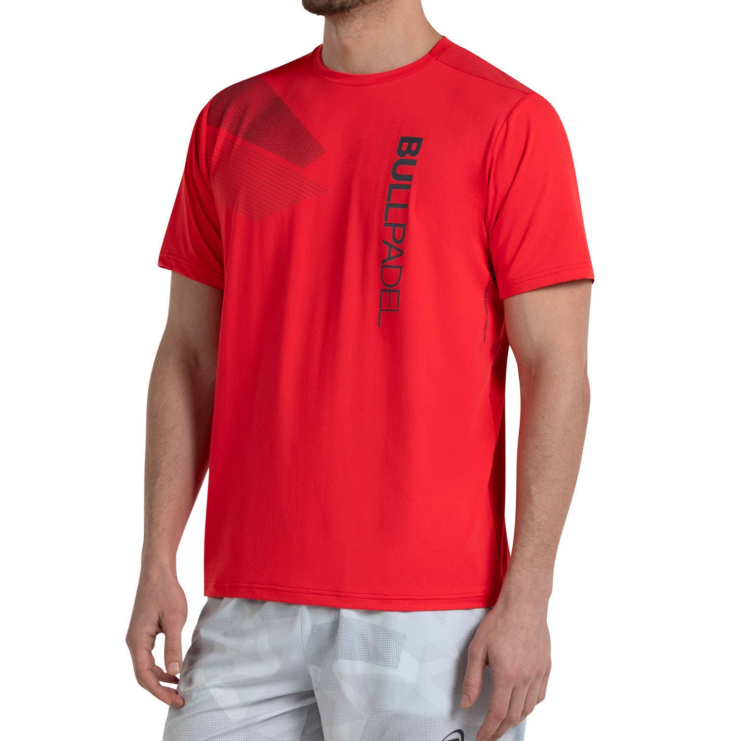 CAMISETA BULLPADEL MISTEL ROJO