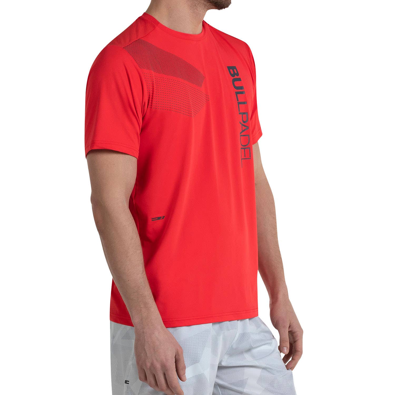 CAMISETA BULLPADEL MISTEL ROJO