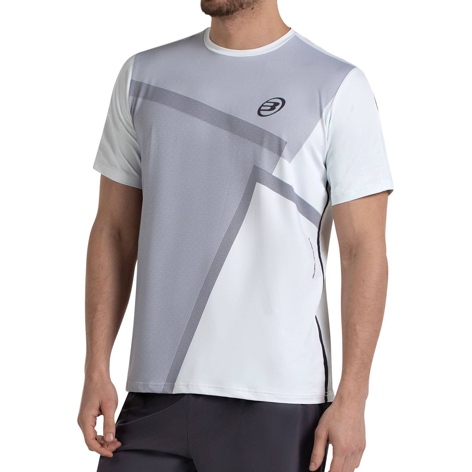 CAMISETA BULLPADEL MOSAL AZUL CELESTE