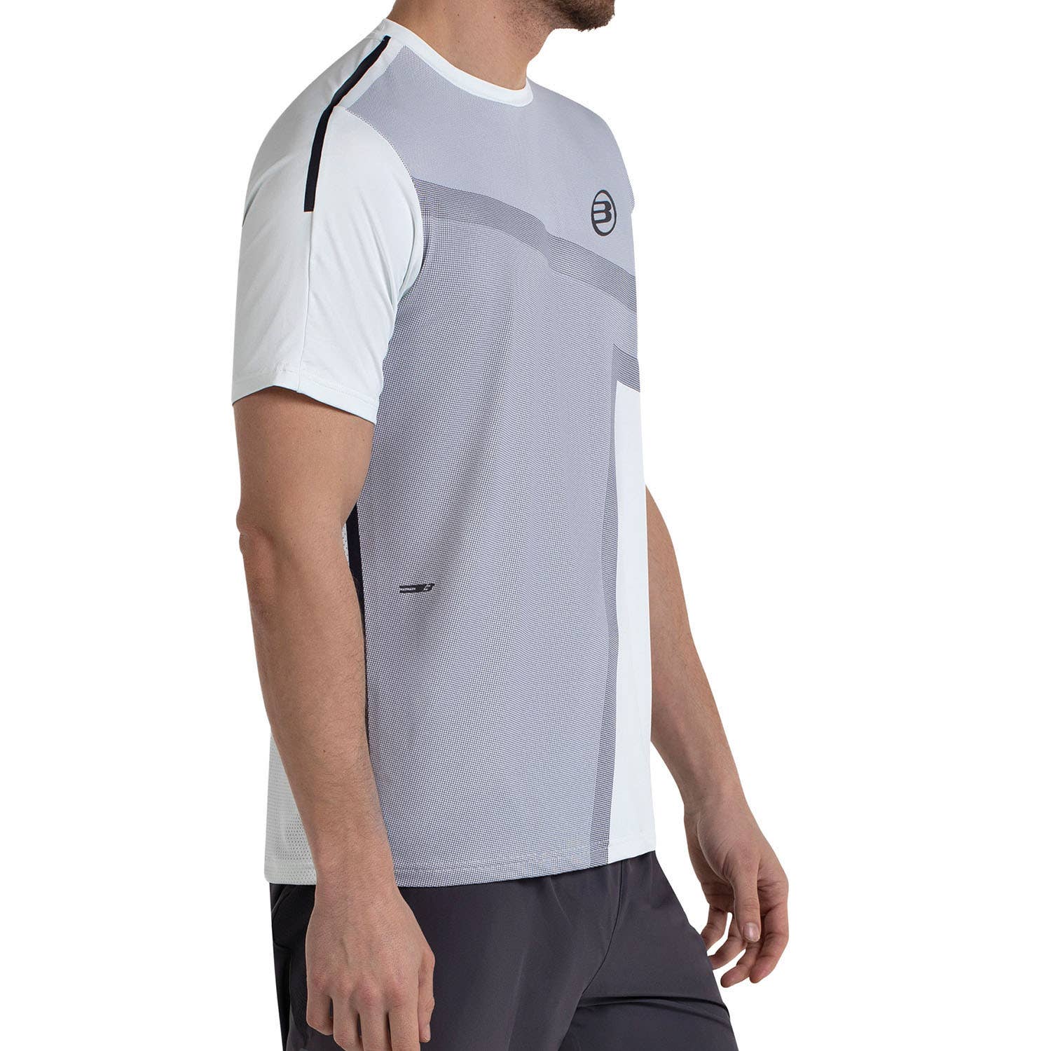 CAMISETA BULLPADEL MOSAL AZUL CELESTE