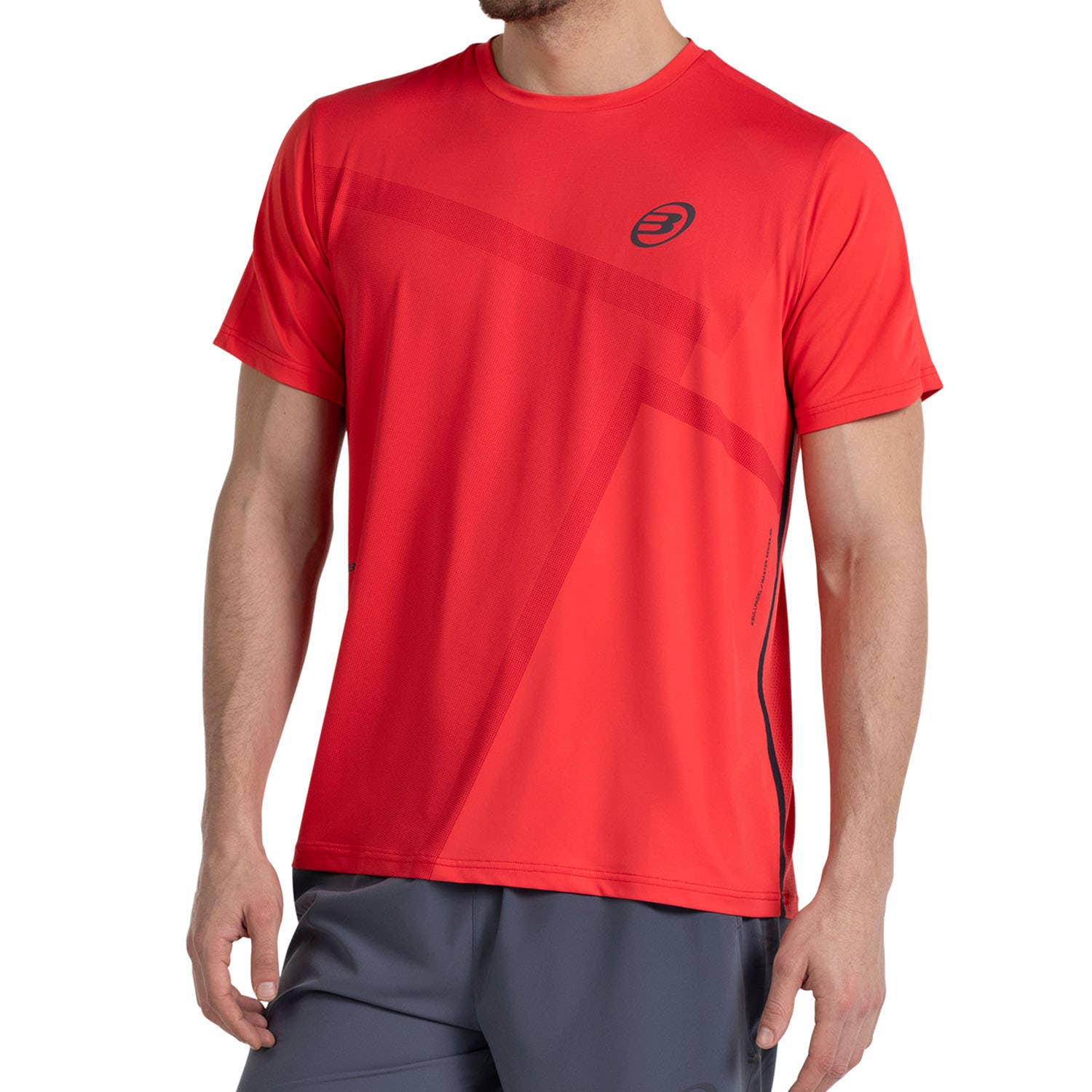CAMISETA BULLPADEL MOSAL ROJO