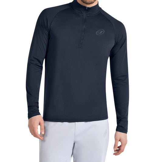 CAMISETA M/LARGA BULLPADEL BISOL AZUL MARINO
