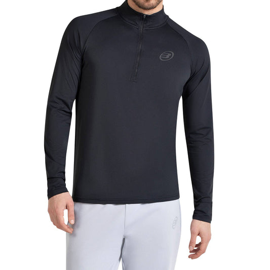 CAMISETA M/LARGA BULLPADEL BISOL NEGRO