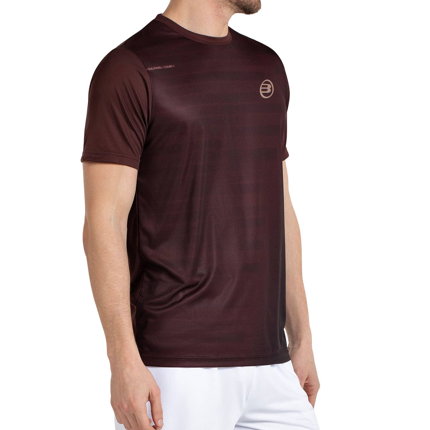 CAMISETA BULLPADEL CORI ROJO