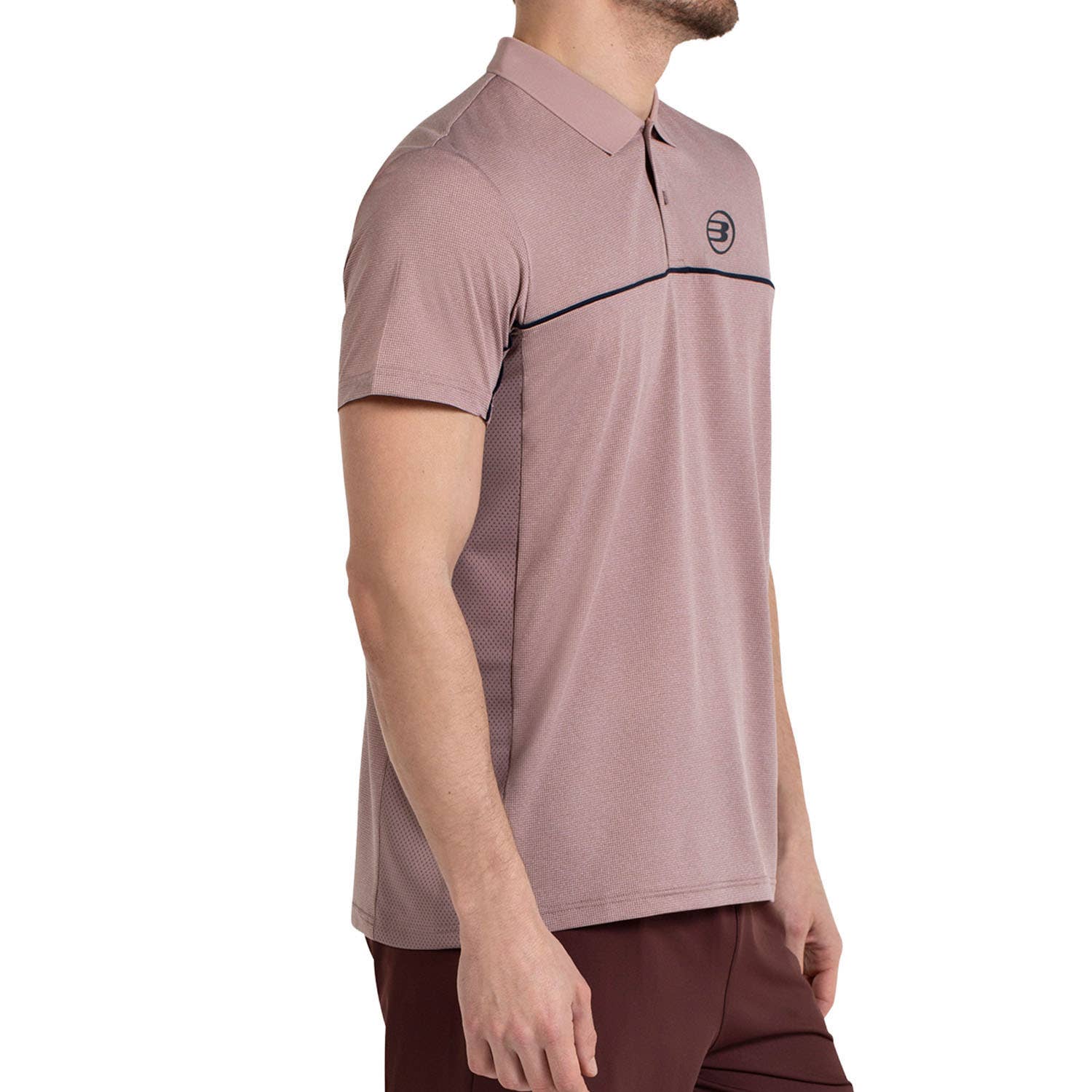 POLO BULLPADEL CACINE MORADO