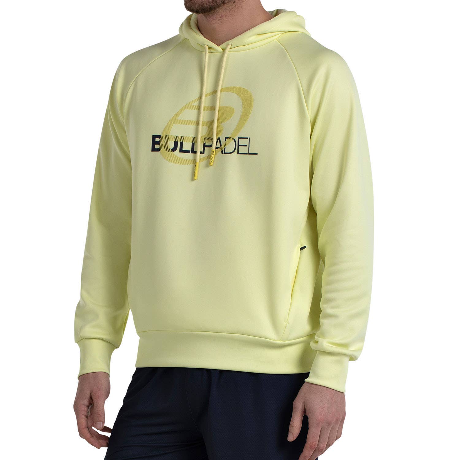 SUDADERA BULLPADEL EIRA AMARILLO