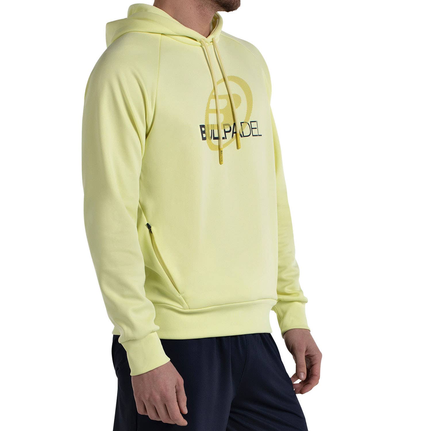 SUDADERA BULLPADEL EIRA AMARILLO