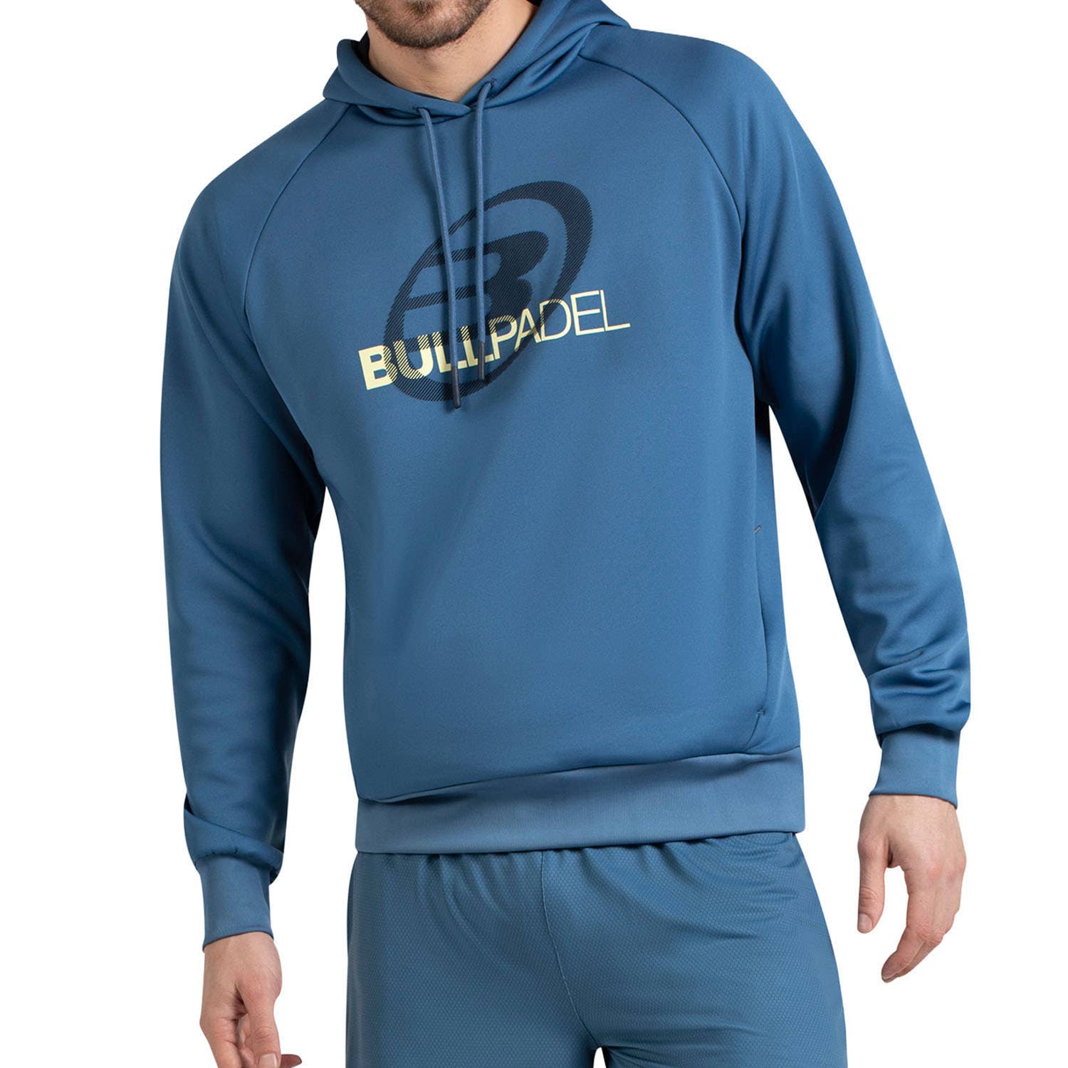 SUDADERA BULLPADEL EIRA AZUL