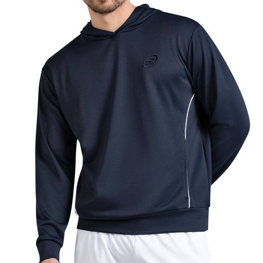 SUDADERA BULLPADEL ELIAN AZUL MARINO
