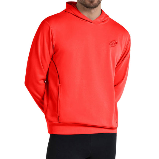 SUDADERA BULLPADEL ELIAN ROJO