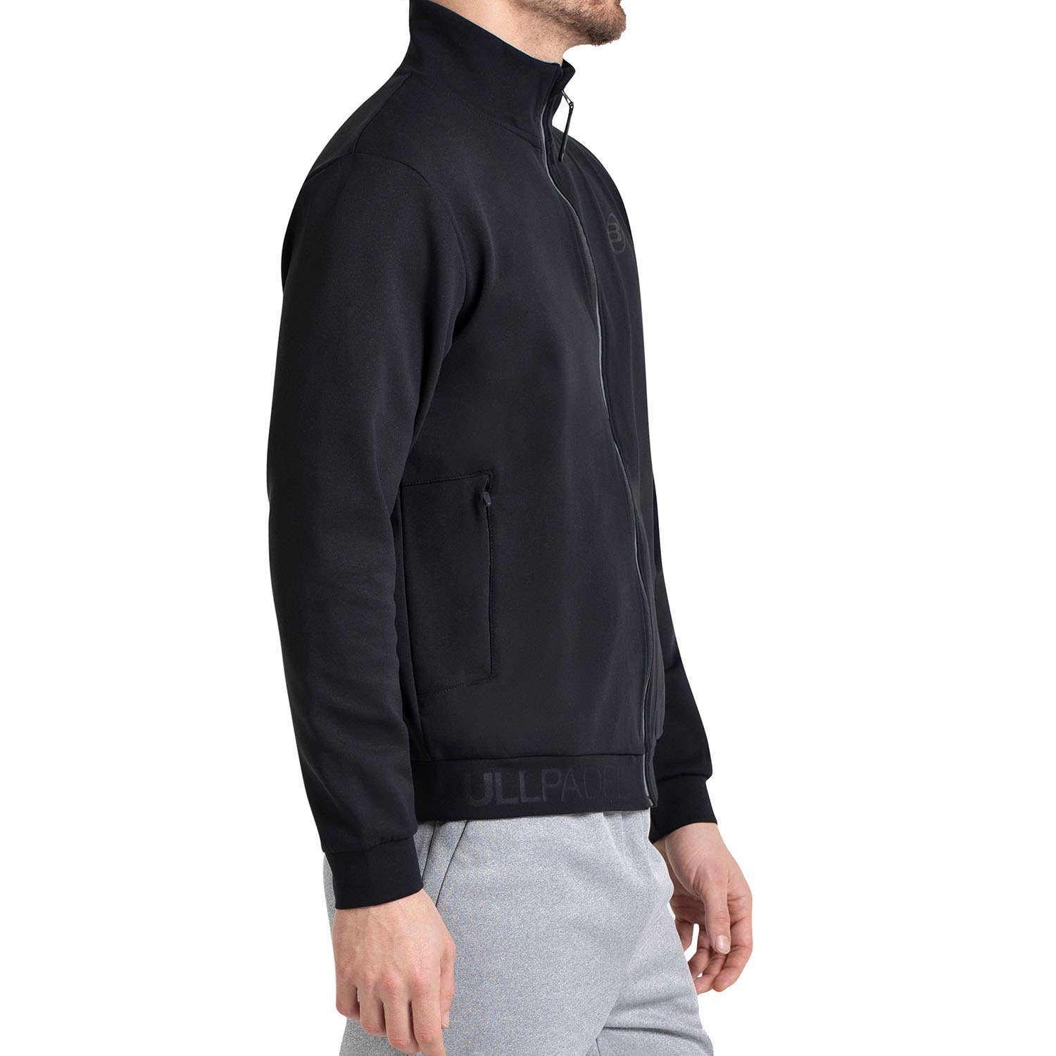 SUDADERA BULLPADEL ENEO NEGRO