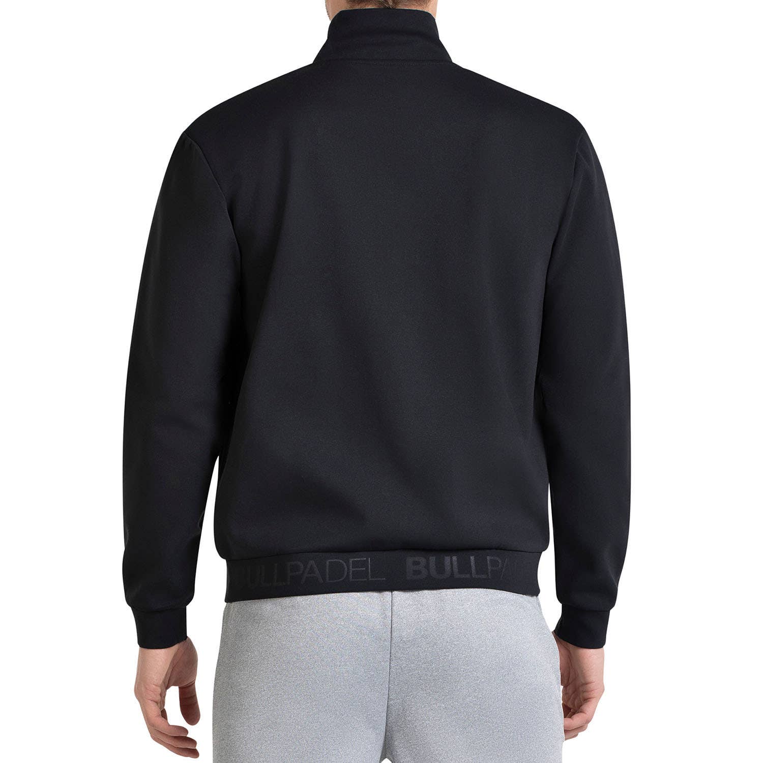 SUDADERA BULLPADEL ENEO NEGRO
