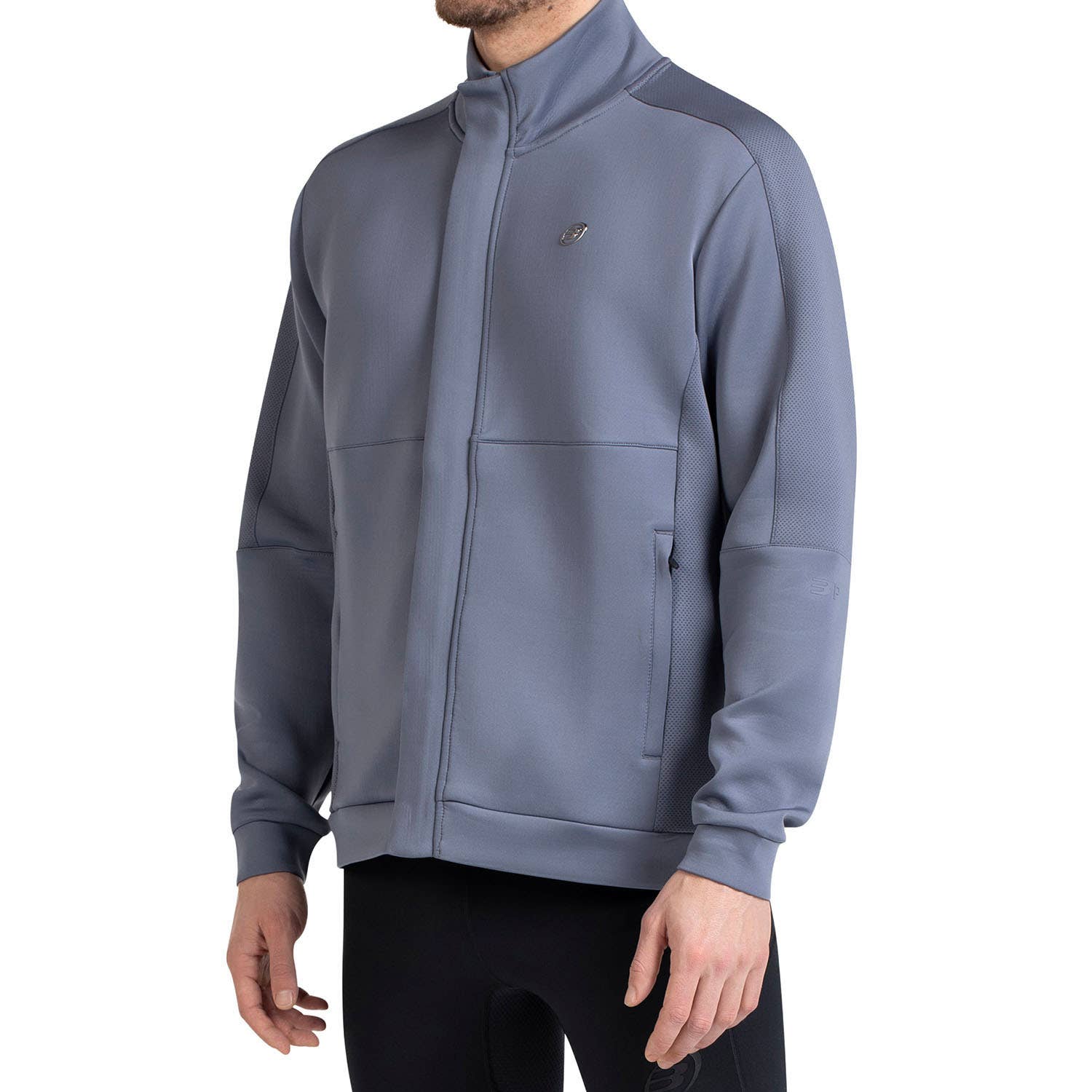SUDADERA BULLPADEL EROS GRIS