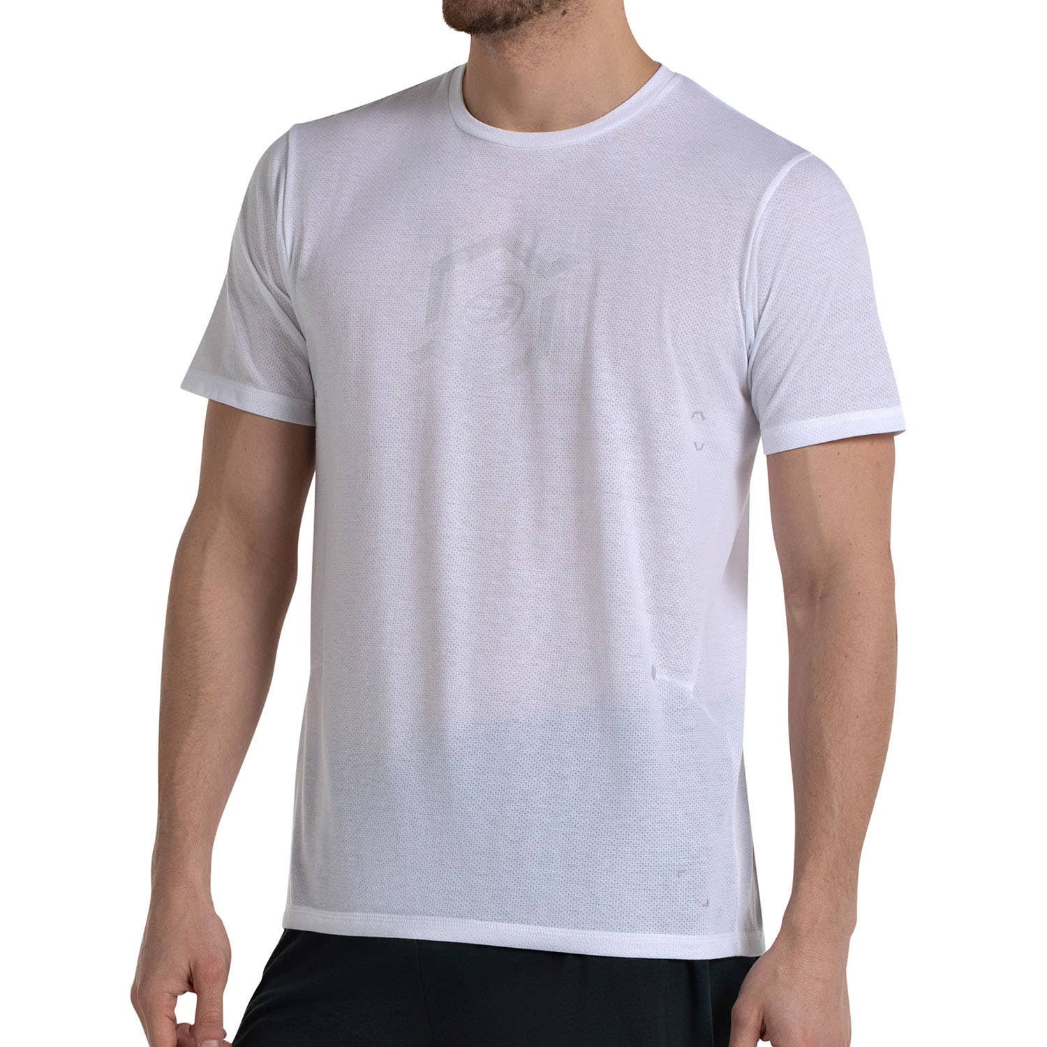 CAMISETA BULLPADEL AKIR BLANCO