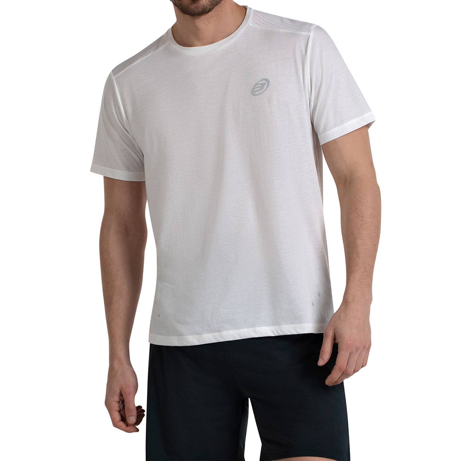CAMISETA BULLPADEL AVAS BLANCO