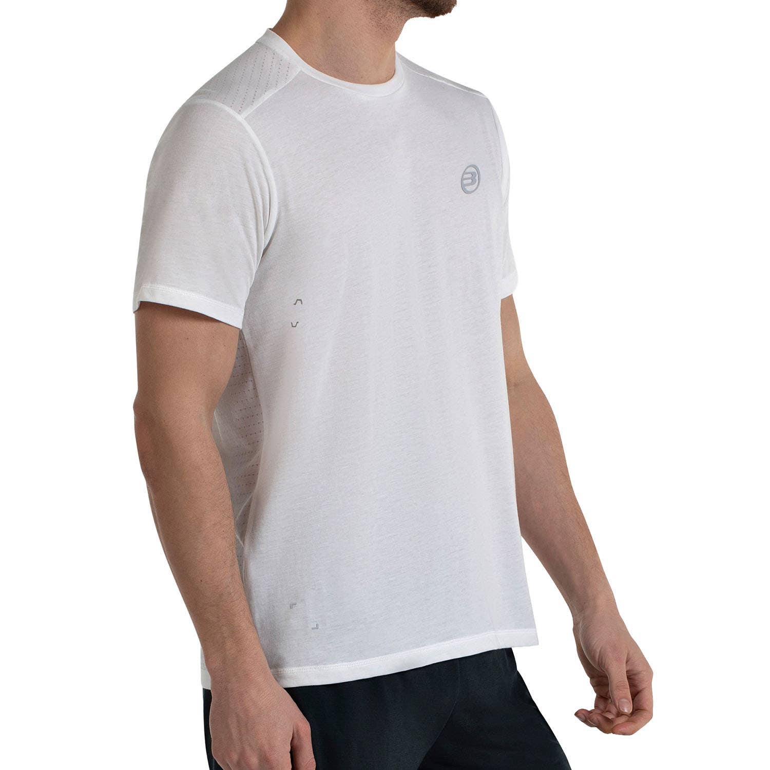 CAMISETA BULLPADEL AVAS BLANCO