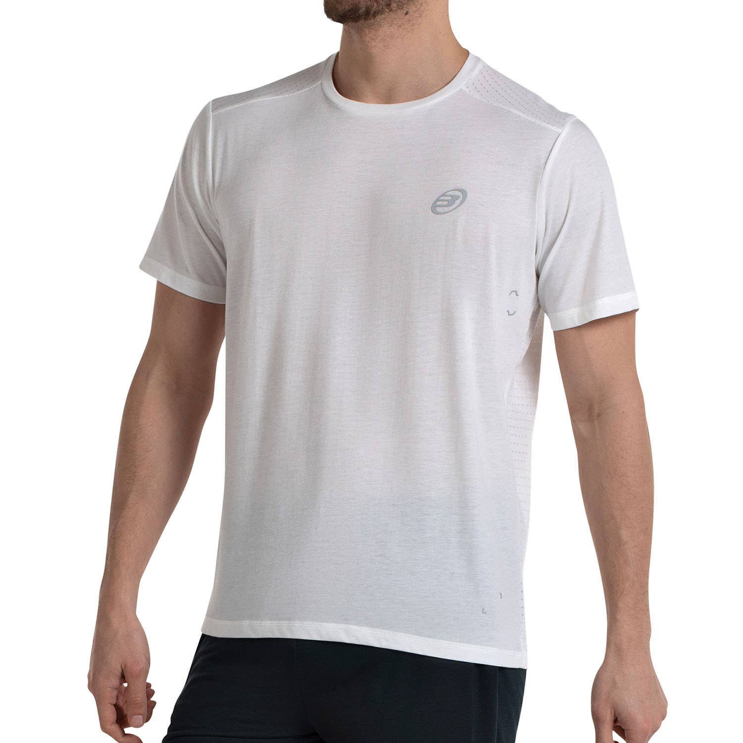 CAMISETA BULLPADEL AVAS BLANCO