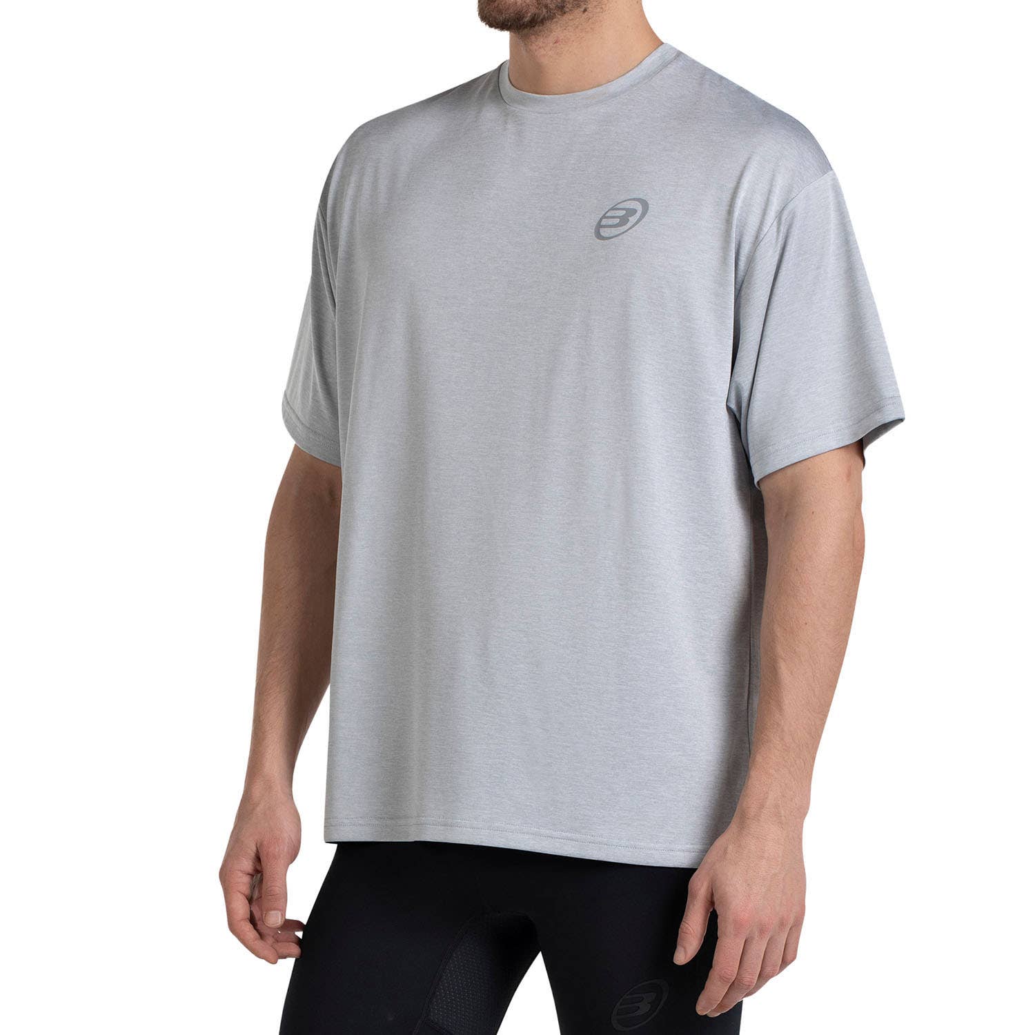 CAMISETA BULLPADEL BANES GRIS