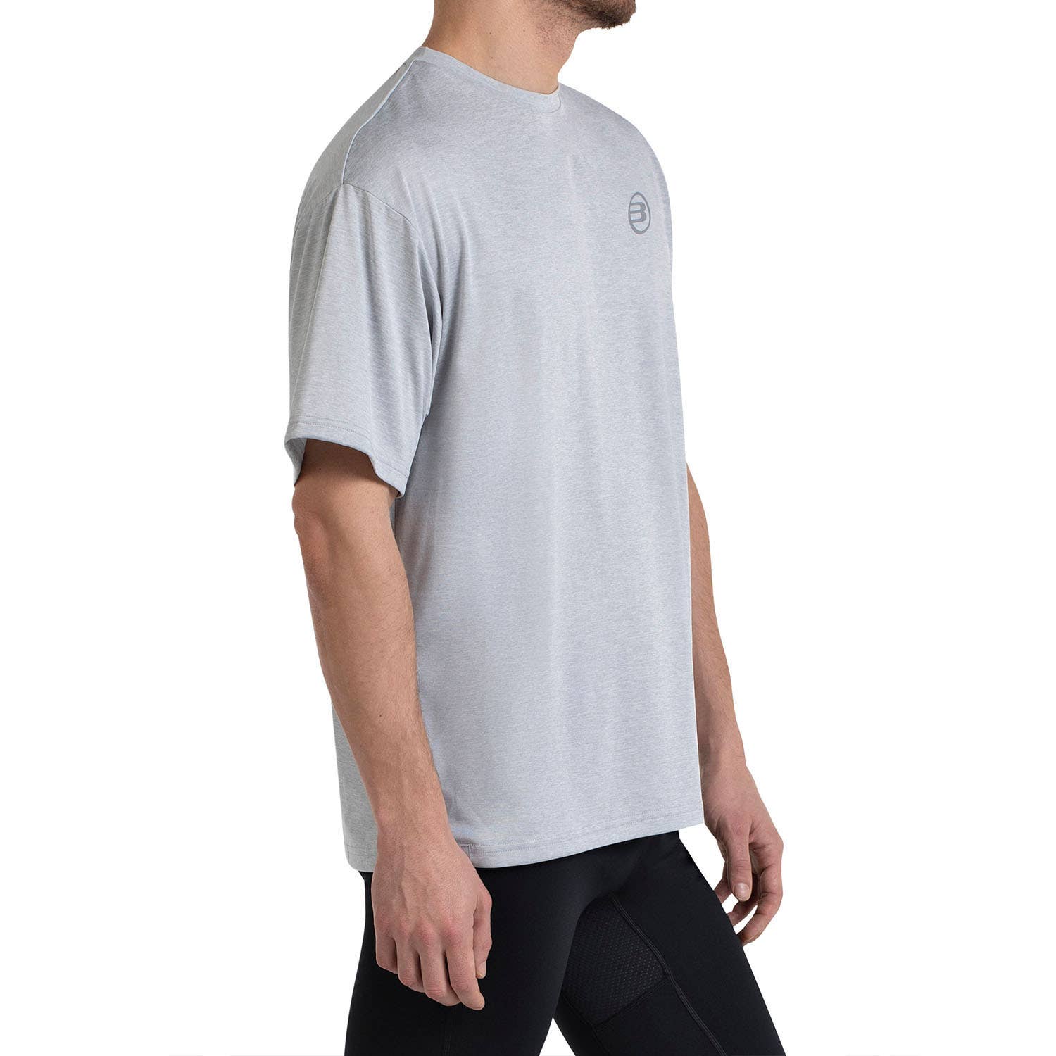 CAMISETA BULLPADEL BANES GRIS